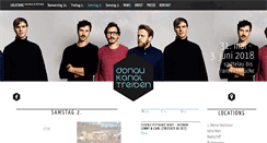 Desktop Screenshot of donaukanaltreiben.at